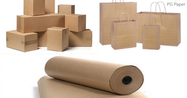 Kraft brown bags