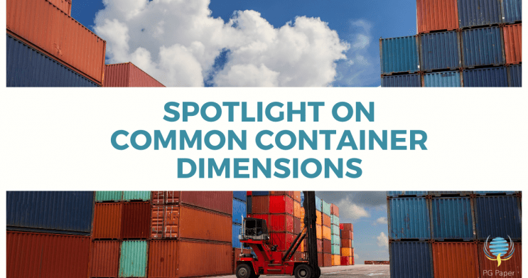logistic containers size