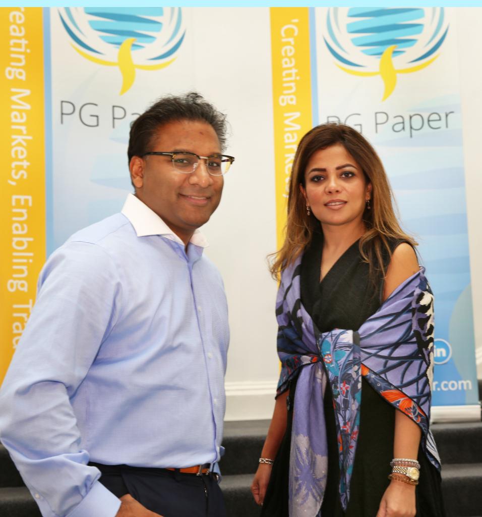 Puneet and Poonam Gupta of PG Paper