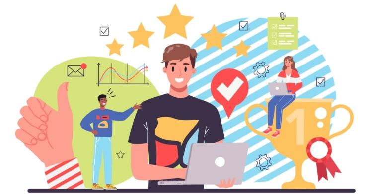 Employee loyalty concept