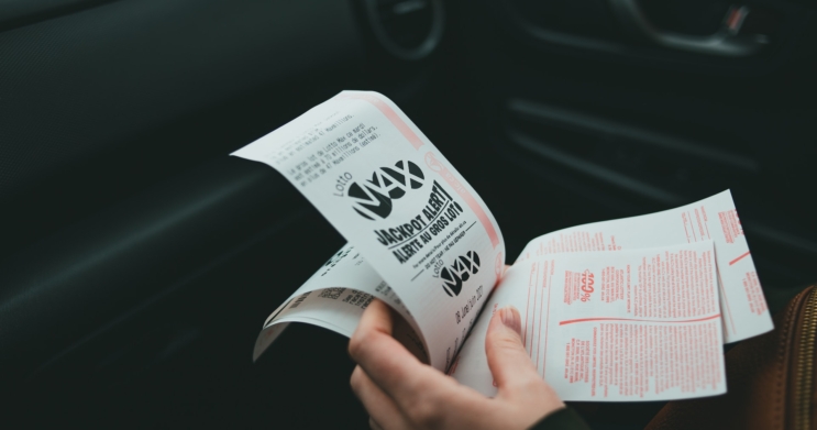 thermal paper lottery ticket