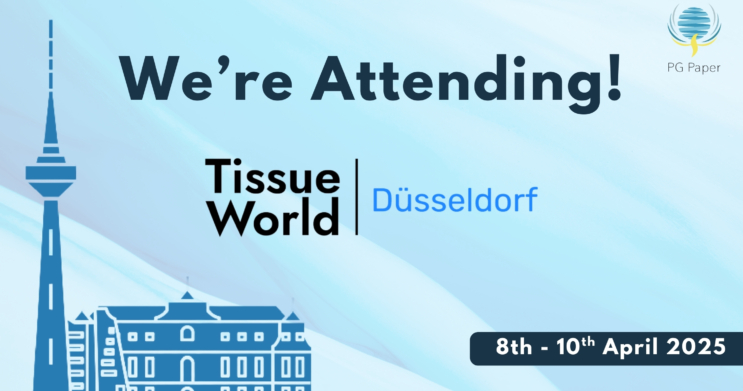 PG Paper are attending Tissue World 2025 in Dusseldorf