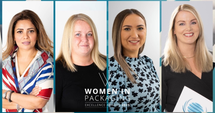 Women in Packaging Excellence Awards - Poonam Gupta, Fiona Dempster, Erin McGachy and Lyndsey James-Williams.