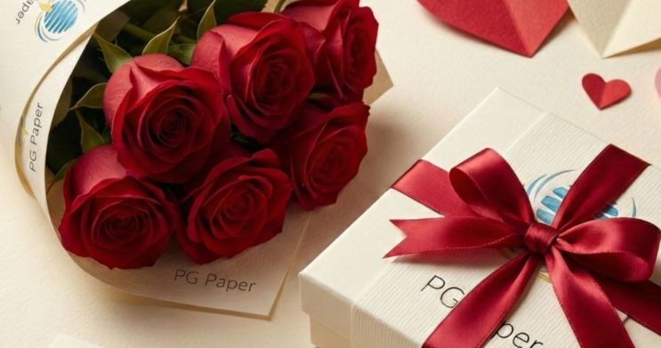 pg paper branded gifting for valentines day